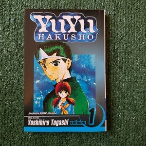 YuYu Hakusho Manga Anime Volume 1 English